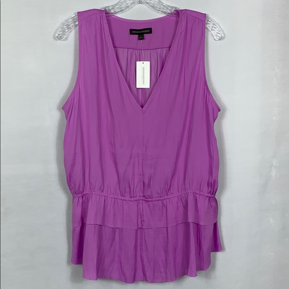 Banana Republic Sleeveless Top Size Large NWT